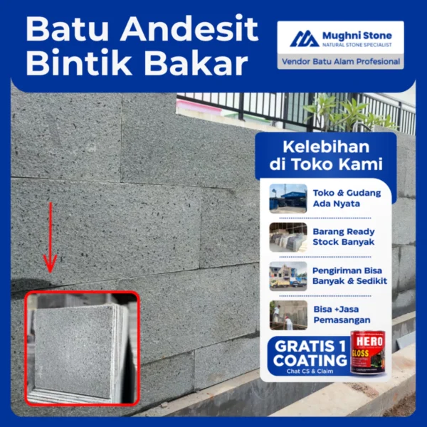 jual batu alam andesit bintik bakar mughni stone 1